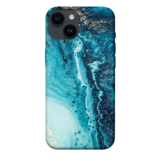 Чохол itsPrint Блакитна фарба для Apple iPhone 14 (6.1") - Інтернет-магазин спільних покупок ToGether
