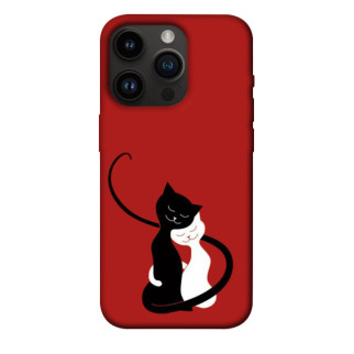 Чохол itsPrint Закохані коти для Apple iPhone 14 Pro (6.1") - Інтернет-магазин спільних покупок ToGether