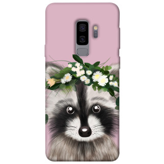 Чохол itsPrint Raccoon in flowers для Samsung Galaxy S9+ - Інтернет-магазин спільних покупок ToGether