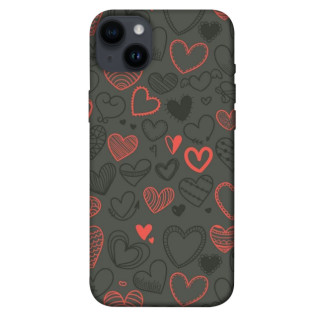 Чохол itsPrint Милі серця для Apple iPhone 14 Plus (6.7") - Інтернет-магазин спільних покупок ToGether
