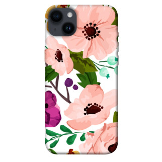 Чохол itsPrint Акварельні квіти для Apple iPhone 14 Plus (6.7") - Інтернет-магазин спільних покупок ToGether