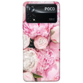 Чохол itsPrint Pink peonies для Xiaomi Poco X4 Pro 5G - Інтернет-магазин спільних покупок ToGether