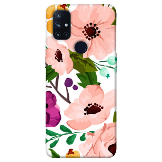 Чохол itsPrint Акварельні квіти для OnePlus Nord N10 5G - Інтернет-магазин спільних покупок ToGether