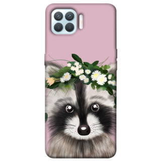 Чохол itsPrint Raccoon in flowers для Oppo F17 Pro - Інтернет-магазин спільних покупок ToGether