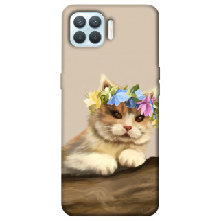 Чохол itsPrint Cat in flowers для Oppo F17 Pro - Інтернет-магазин спільних покупок ToGether