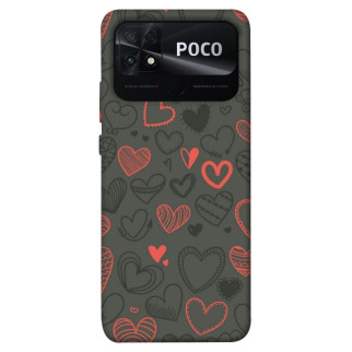 Чохол itsPrint Милі серця для Xiaomi Poco C40 - Інтернет-магазин спільних покупок ToGether