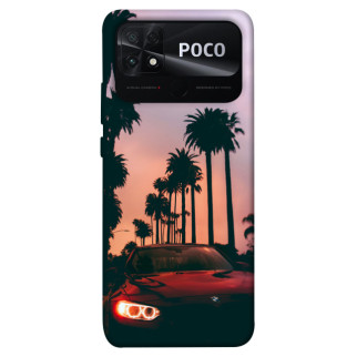 Чохол itsPrint BMW at sunset для Xiaomi Poco C40 - Інтернет-магазин спільних покупок ToGether