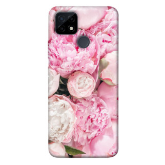 Чохол itsPrint Pink peonies для Realme C21Y - Інтернет-магазин спільних покупок ToGether