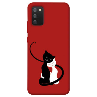 Чохол itsPrint Закохані коти для Samsung Galaxy A02s - Інтернет-магазин спільних покупок ToGether