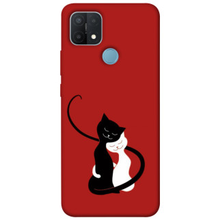 Чохол itsPrint Закохані коти для Oppo A15s / A15 - Інтернет-магазин спільних покупок ToGether