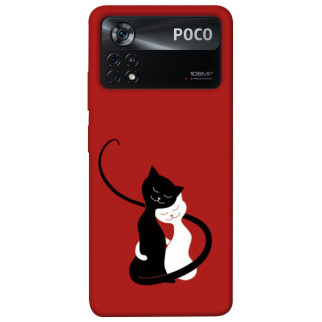 Чохол itsPrint Закохані коти для Xiaomi Poco X4 Pro 5G - Інтернет-магазин спільних покупок ToGether