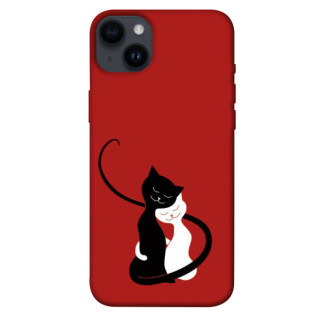 Чохол itsPrint Закохані коти для Apple iPhone 14 Plus (6.7") - Інтернет-магазин спільних покупок ToGether