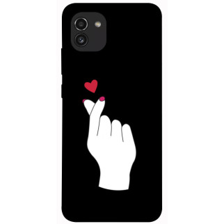 Чохол itsPrint Серце в руці для Samsung Galaxy A03 - Інтернет-магазин спільних покупок ToGether