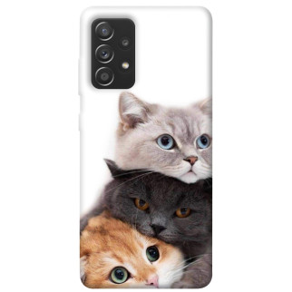 Чохол itsPrint Три коти для Samsung Galaxy A72 4G / A72 5G - Інтернет-магазин спільних покупок ToGether