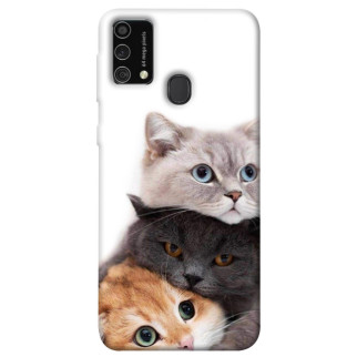 Чохол itsPrint Три коти для Samsung Galaxy M21s - Інтернет-магазин спільних покупок ToGether