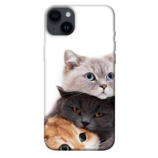 Чохол itsPrint Три коти для Apple iPhone 14 Plus (6.7") - Інтернет-магазин спільних покупок ToGether