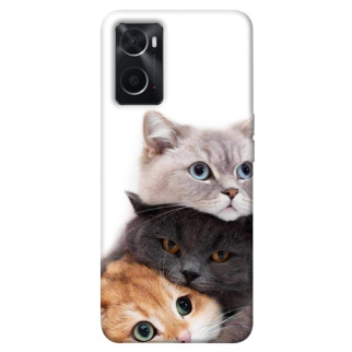 Чохол itsPrint Три коти для Oppo A76 4G - Інтернет-магазин спільних покупок ToGether
