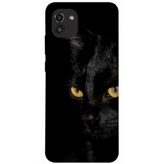 Чохол itsPrint Чорний кіт для Samsung Galaxy A03 - Інтернет-магазин спільних покупок ToGether