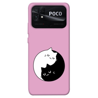 Чохол itsPrint Коти інь-янь для Xiaomi Poco C40 - Інтернет-магазин спільних покупок ToGether