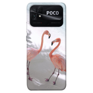 Чохол itsPrint Flamingos для Xiaomi Poco C40 - Інтернет-магазин спільних покупок ToGether