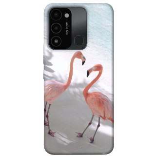 Чохол itsPrint Flamingos для Tecno Spark Go 2022 (KG5m) - Інтернет-магазин спільних покупок ToGether