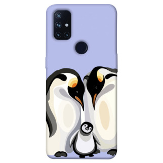 Чохол itsPrint Penguin family для OnePlus Nord N10 5G - Інтернет-магазин спільних покупок ToGether