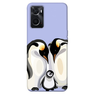 Чохол itsPrint Penguin family для Oppo A76 4G - Інтернет-магазин спільних покупок ToGether