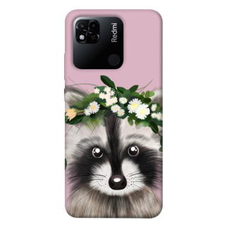 Чохол itsPrint Raccoon in flowers для Xiaomi Redmi 10A - Інтернет-магазин спільних покупок ToGether