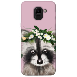 Чохол itsPrint Raccoon in flowers для Samsung J600F Galaxy J6 (2018) - Інтернет-магазин спільних покупок ToGether