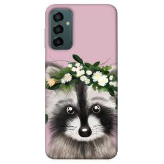 Чохол itsPrint Raccoon in flowers для Samsung Galaxy M13 4G - Інтернет-магазин спільних покупок ToGether