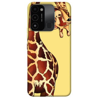 Чохол itsPrint Cool giraffe для TECNO Spark 8C - Інтернет-магазин спільних покупок ToGether