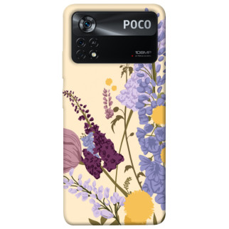 Чохол itsPrint Flowers art для Xiaomi Poco X4 Pro 5G - Інтернет-магазин спільних покупок ToGether