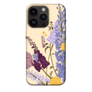 Чохол itsPrint Flowers art для Apple iPhone 14 Pro (6.1") - Інтернет-магазин спільних покупок ToGether