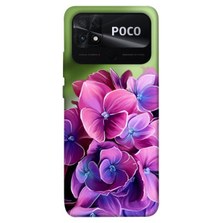 Чохол itsPrint Мереживна гортензія для Xiaomi Poco C40 - Інтернет-магазин спільних покупок ToGether
