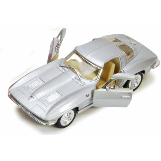 Дитяча колекційна машинка Corvette "Sting Rey" KT 5358 W інерційна  (Silver) - Інтернет-магазин спільних покупок ToGether
