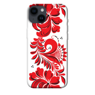 Чохол itsPrint Червона вишиванка для Apple iPhone 14 (6.1") - Інтернет-магазин спільних покупок ToGether