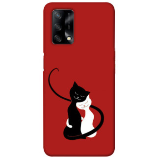 Чохол itsPrint Закохані коти для Oppo A74 4G - Інтернет-магазин спільних покупок ToGether