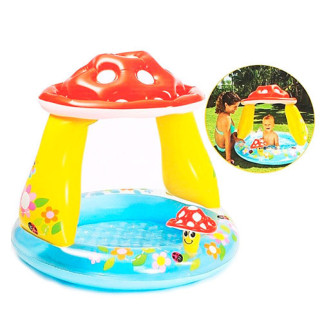 Дитячий надувний басейн Грибок 57114 з навісом - Інтернет-магазин спільних покупок ToGether