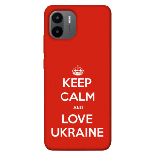 Чохол itsPrint Keep calm and love Ukraine для Xiaomi Redmi A1 / A2 - Інтернет-магазин спільних покупок ToGether