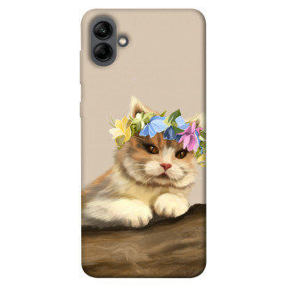 Чохол itsPrint Cat in flowers для Samsung Galaxy A04 - Інтернет-магазин спільних покупок ToGether