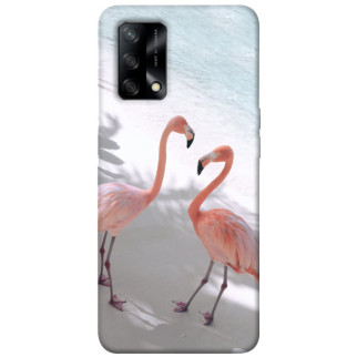 Чохол itsPrint Flamingos для Oppo A74 4G - Інтернет-магазин спільних покупок ToGether