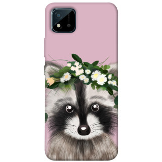 Чохол itsPrint Raccoon in flowers для Realme C11 (2021) - Інтернет-магазин спільних покупок ToGether