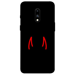 Чохол itsPrint Red horns для OnePlus 7 - Інтернет-магазин спільних покупок ToGether