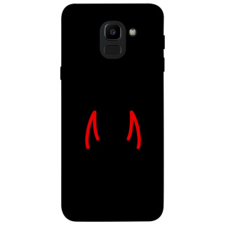 Чохол itsPrint Red horns для Samsung J600F Galaxy J6 (2018) - Інтернет-магазин спільних покупок ToGether