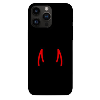Чохол itsPrint Red horns для Apple iPhone 14 Pro Max (6.7") - Інтернет-магазин спільних покупок ToGether