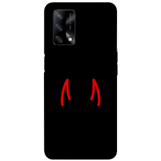 Чохол itsPrint Red horns для Oppo A74 4G - Інтернет-магазин спільних покупок ToGether