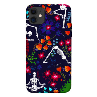 Чохол itsPrint Yoga skeletons для Apple iPhone 11 (6.1") - Інтернет-магазин спільних покупок ToGether