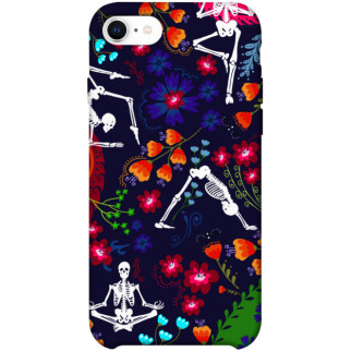 Чохол itsPrint Yoga skeletons для Apple iPhone SE (2020) - Інтернет-магазин спільних покупок ToGether