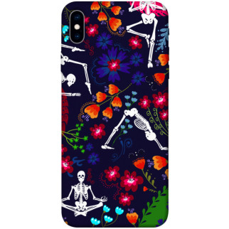 Чохол itsPrint Yoga skeletons для Apple iPhone XS Max (6.5") - Інтернет-магазин спільних покупок ToGether