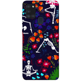 Чохол itsPrint Yoga skeletons для Samsung Galaxy A21s - Інтернет-магазин спільних покупок ToGether